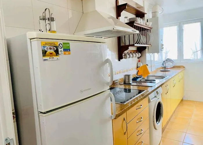 Playa La Cortadura & Parking Free Grupo Ac Gestion Appartement *